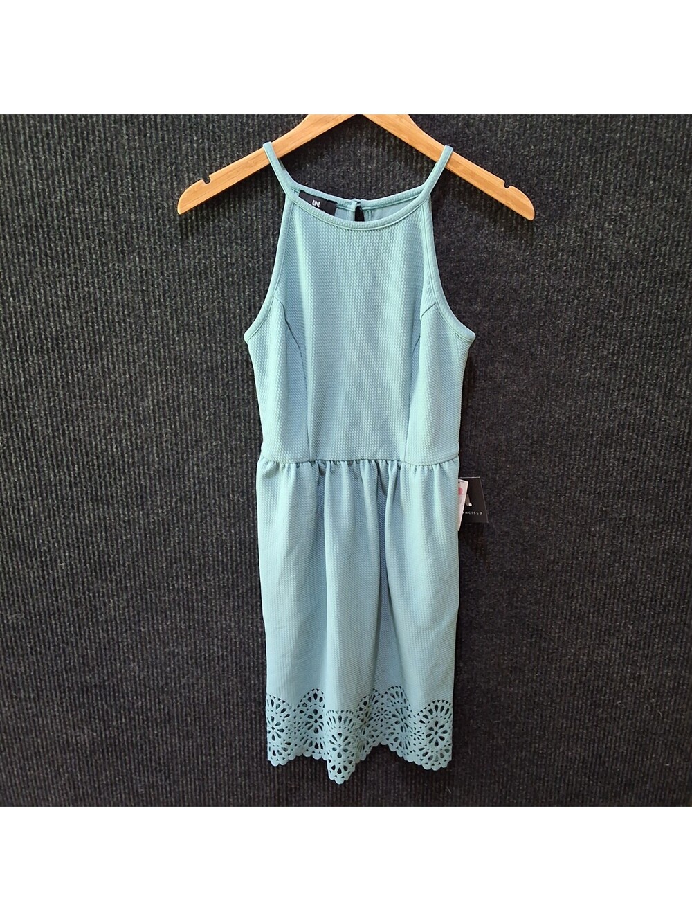 NWT I.N. San Francisco Sage Green Dress Size 1